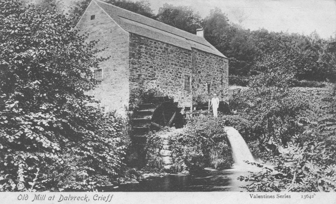 Dalvreck Mill was built in 1831 and stood on the banks of the River Turret.