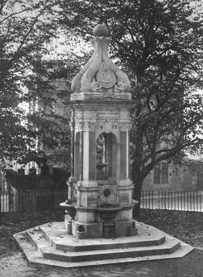 Murray Fountain Davidson's postcard stamped 9th August 1917 Culture Perth & Kinross McArthur Collection