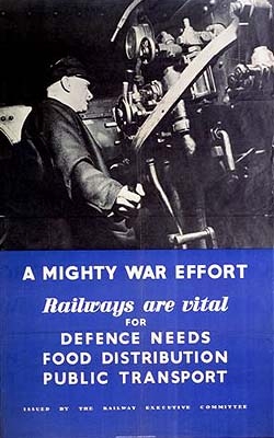 Railways are vital poster - National Railway Museum