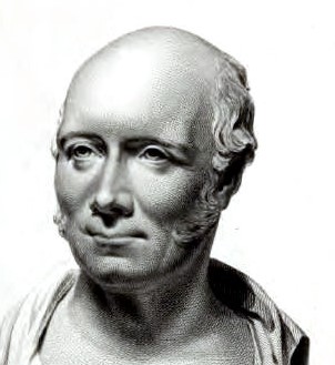 {Robert Stevenson, Engineer, who surveyed for a canal between Perth and Loch Earn in 1820. (Public domain Wikimedia)}
