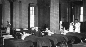 Ward in Gleneagles Hotel / Hospital - LAC Horne Collection - David Ferguson Collection